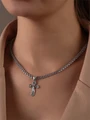Серебряный крестик 1425