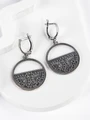 Серьги из серебра в стиле этно 2439