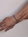Браслет из серебра с филигранью 1085