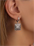 Серьги из серебра 2867 - фото 9054