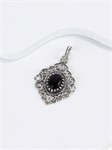 Кулон из серебра с агатом 2942
