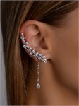 Серьги каффы из серебра 2913 - фото 9230