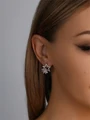 Серьги гвоздики из серебра 2920