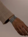 Браслет из серебра с филигранью 1080