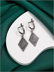 Серьги из серебра в "Этно"  стиле 2447