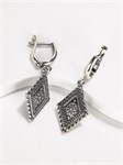 Серьги из серебра в "Этно"  стиле 2447