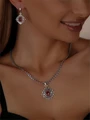 Кулон из серебра с сердоликом 2940