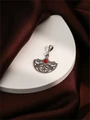 Подвеска из серебра с кораллом 2449