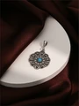 Кулон из серебра  с бирюзой 2970