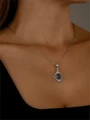 Кулон из серебра с сердоликом 3030