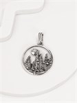 Кулон из серебра 3057