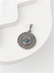 Кулон из серебра с бирюзой 3132